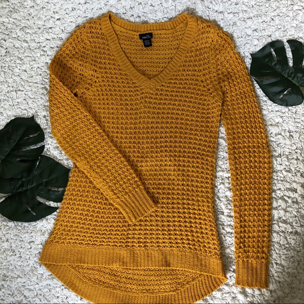 Mustard sweater